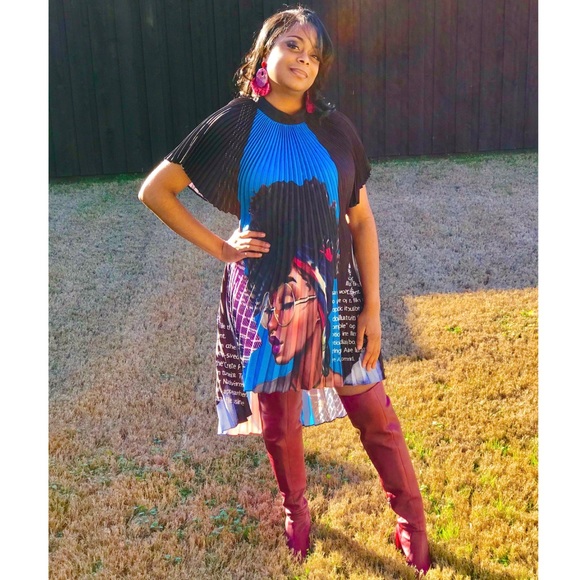 PERFECTLY PLEATED DRESS/TUNIC www.nikishaw.com - Picture 3 of 4